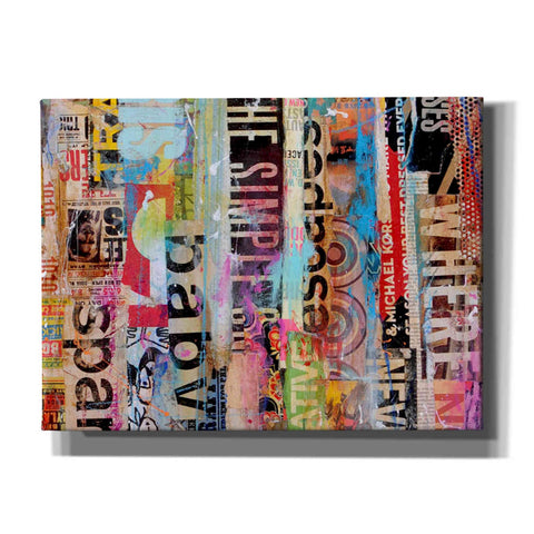 Image of 'Metro Mix 21 II' by Erin Ashley Canvas Wall Art