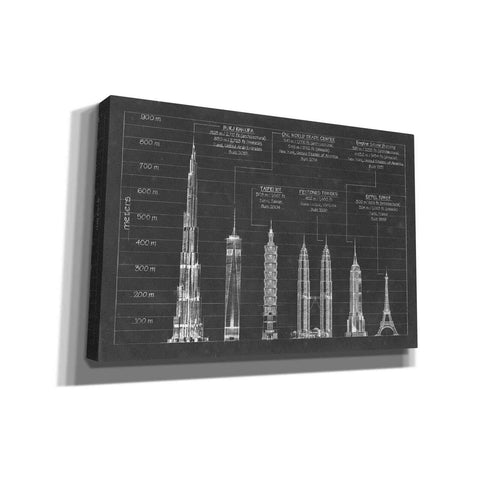Image of 'Architectural Heights' by Ethan Harper Canvas Wall Art,Size A Landscape