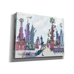 'New York City, Menagerie' by Fab Funky Canvas Wall Art