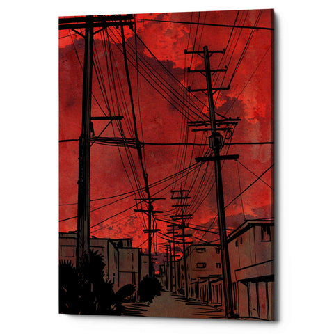 Image of 'Wires 3' by Giuseppe Cristiano, Canvas Wall Art