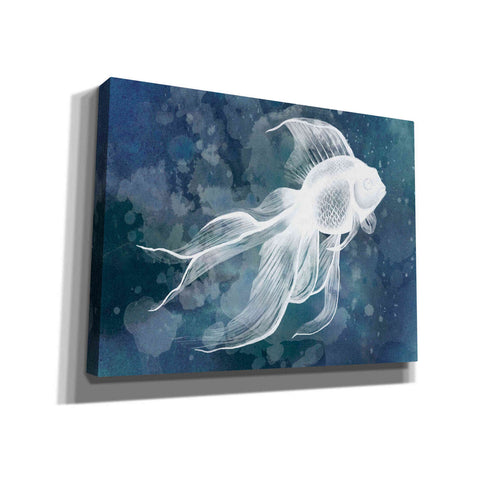 Image of 'Indigo Fish II' by Grace Popp Canvas Wall Art