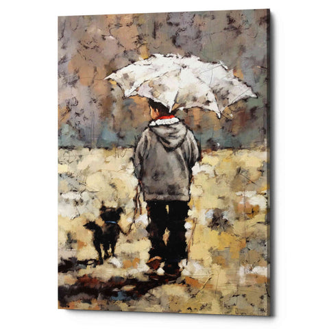 Image of 'Autumn Beach' by Alexander Gunin, Canvas Wall Art,Size A Portrait
