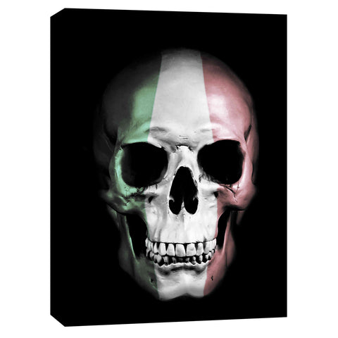 Image of "Italian Skull" by Nicklas Gustafsson, Giclee Canvas Wall Art