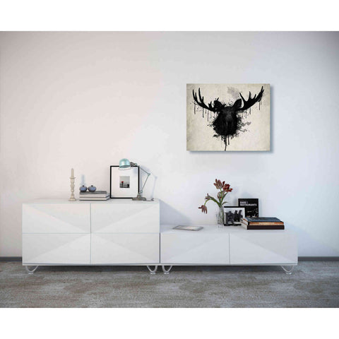Image of "Moose" by Nicklas Gustafsson, Giclee Canvas Wall Art