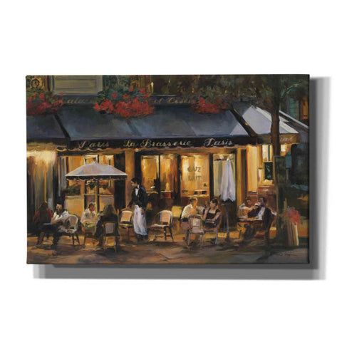 Image of 'La Brasserie' by Marilyn Hageman, Canvas Wall Art