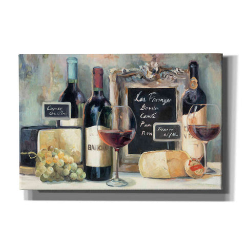 Image of 'Les Fromages' by Marilyn Hageman, Canvas Wall Art