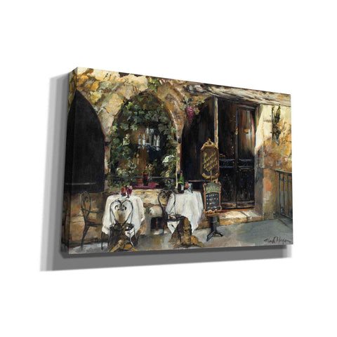 Image of 'Meeting at the Cafe' by Marilyn Hageman, Canvas Wall Art