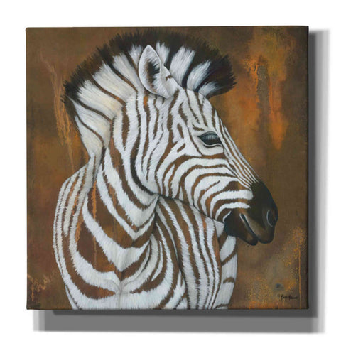 Image of 'Serengeti Rock Star' by Britt Hallowell, Canvas Wall Art,Size 1 Square