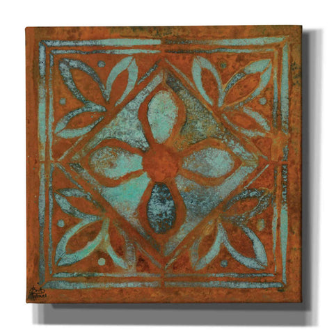 Image of 'Villa Tiles' by Britt Hallowell, Canvas Wall Art,Size 1 Square