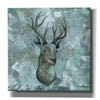 'Simplicity Deer' by Britt Hallowell, Canvas Wall Art,Size 1 Square