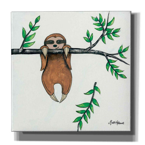 Image of 'Slo-Mo Fun II' by Britt Hallowell, Canvas Wall Art,Size 1 Square