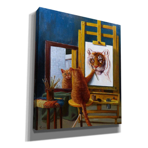 Image of 'Norman Catwell' by Lucia Heffernan, Canvas Wall Art,Size C Portrait