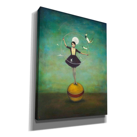 Image of 'Luna's Circle' by Duy Huynh, Giclee Canvas Wall Art