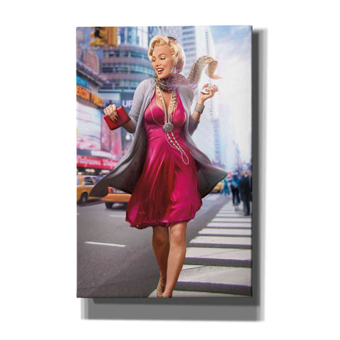 Image of 'Marilyn in the City' by JJ Brando Giclee Canvas Wall Art