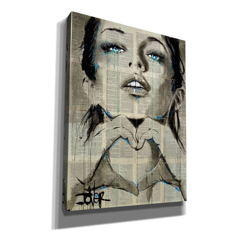 Image of 'All You Need is Love' by Loui Jover, Canvas Wall Art,Size B Portrait
