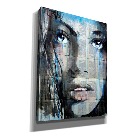 Image of 'Blue Sway' by Loui Jover, Canvas Wall Art,Size C Portrait
