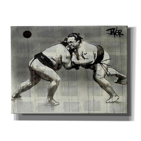 Image of 'Sumo' by Loui Jover, Canvas Wall Art,Size C Landscape