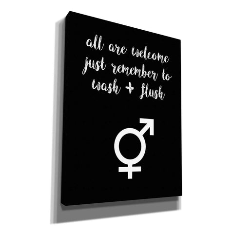 Image of 'Human Bathroom III' by Jarman Fagalde Giclee Canvas Wall Art