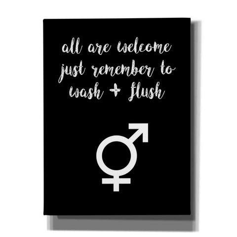 Image of 'Human Bathroom III' by Jarman Fagalde Giclee Canvas Wall Art