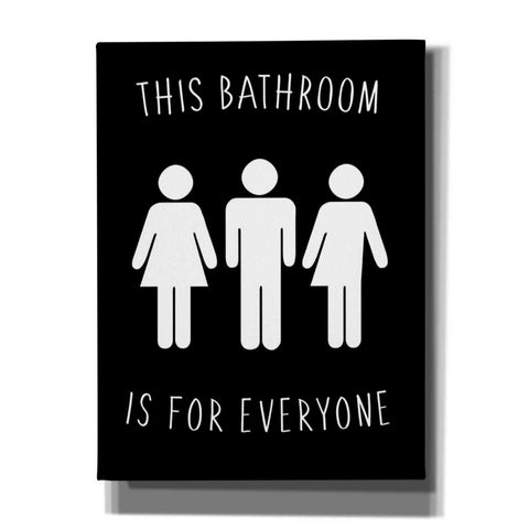 Image of 'Human Bathroom I' by Jarman Fagalde Giclee Canvas Wall Art