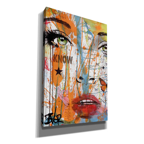 Image of 'Know' by Loui Jover, Canvas Wall Art
