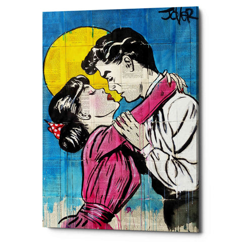 Image of 'Love Moon Pop' by Loui Jover, Canvas Wall Art