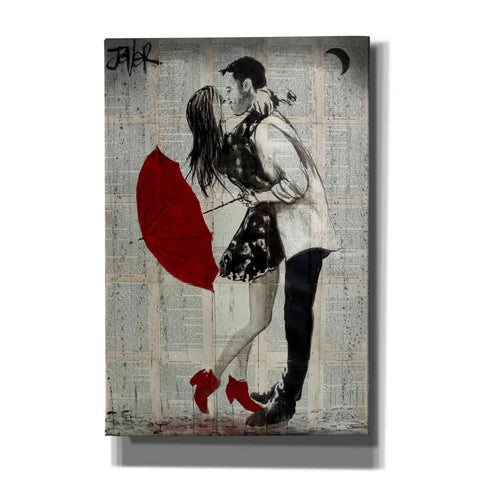 Image of 'Never Mnd The Rain' by Loui Jover, Canvas Wall Art
