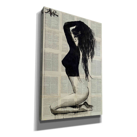 Image of 'The Black Top' by Loui Jover, Canvas Wall Art
