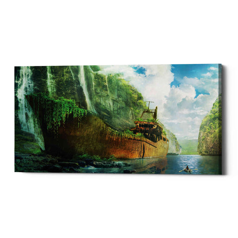 Image of 'Shipwreck' by Jonathan Lam, Giclee Canvas Wall Art