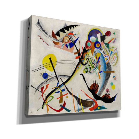 Image of 'Blue Segment' by Wassily Kandinsky Canvas Wall Art