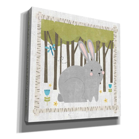 Image of 'Woodland Hideaway Bunny' by Moira Hershey, Canvas Wall Art