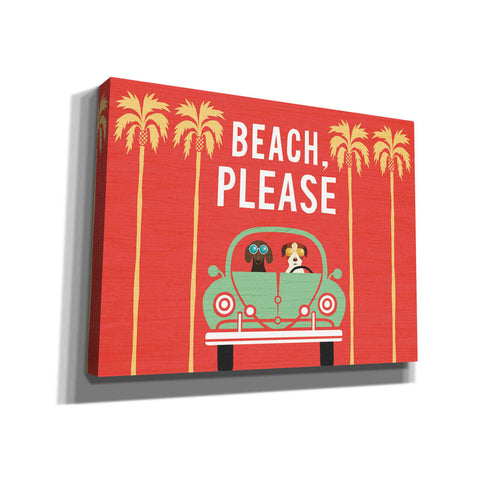 Image of 'Beach Bums Beetle I' by Michael Mullan, Canvas Wall Art
