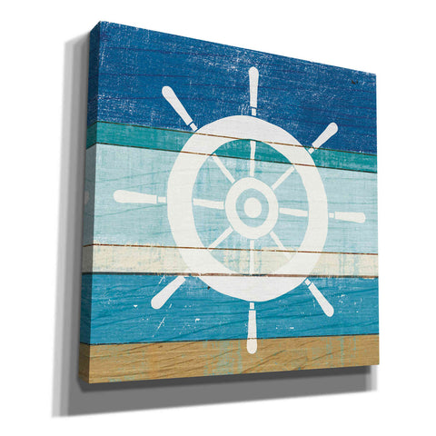 Image of 'Beachscape VI Helm White' by Michael Mullan, Canvas Wall Art