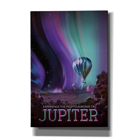 Image of 'Visions of the Future: Jupiter' Canvas Wall Art