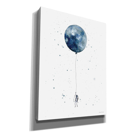 Image of 'Moon Balloon' by Rachel Nieman, Canvas Wall Art,Size C Portrait