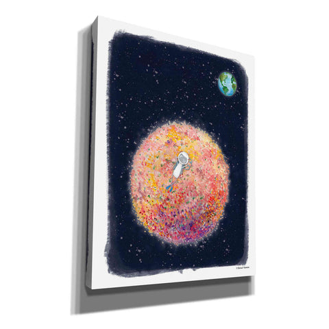 Image of 'Chillin on Moon' by Rachel Nieman, Canvas Wall Art,Size C Portrait
