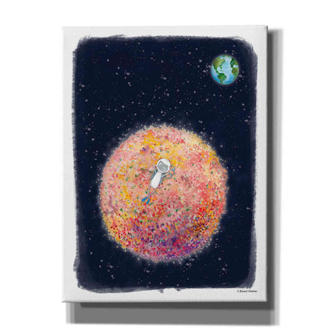 Image of 'Chillin on Moon' by Rachel Nieman, Canvas Wall Art,Size C Portrait