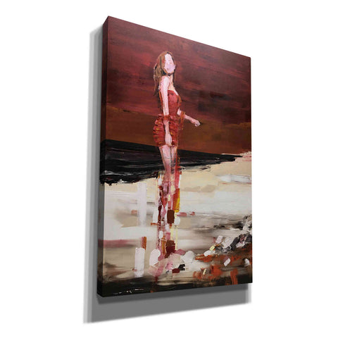 Image of 'In Red' by Oscar Alvarez Pardo, Canvas Wall Art