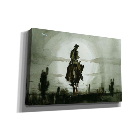 Image of 'Luna Vaquero' by Oscar Alvarez Pardo, Canvas Wall Art