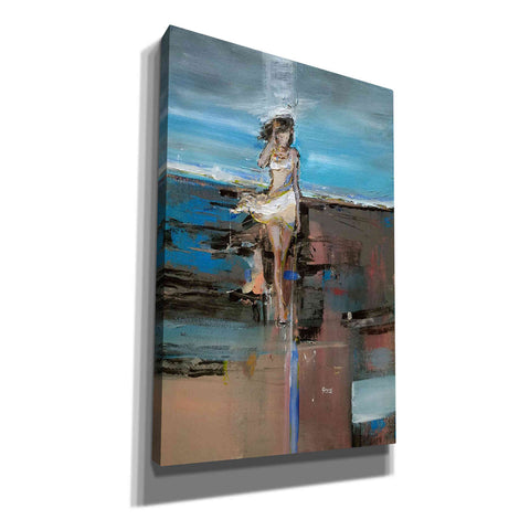 Image of 'Windy Beach' by Oscar Alvarez Pardo, Canvas Wall Art