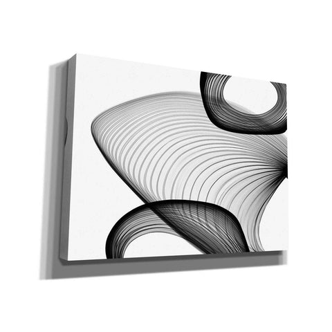 Image of 'Abstract Black and White 21-59' by Irena Orlov, Canvas Wall Art