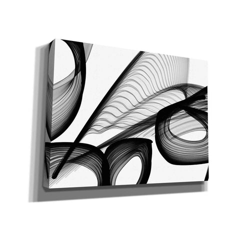 Image of 'Abstract Black and White 22-21' by Irena Orlov, Canvas Wall Art