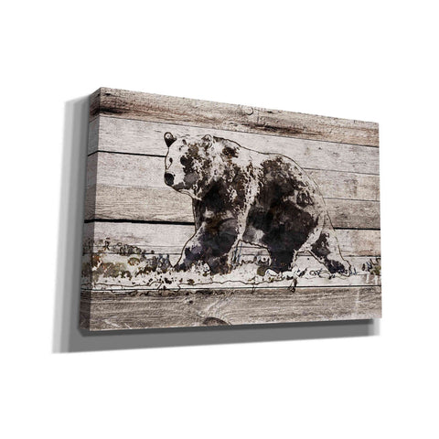 Image of 'Black Bear 1' by Irena Orlov, Canvas Wall Art
