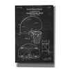 'Basketball Hoop Blueprint Patent Chalkboard' Canvas Wall Art