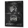 'Welding Goggles Blueprint Patent Chalkboard' Canvas Wall Art