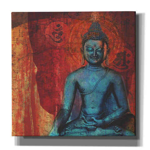 Image of 'Blue Buddha' by Elena Ray Canvas Wall Art