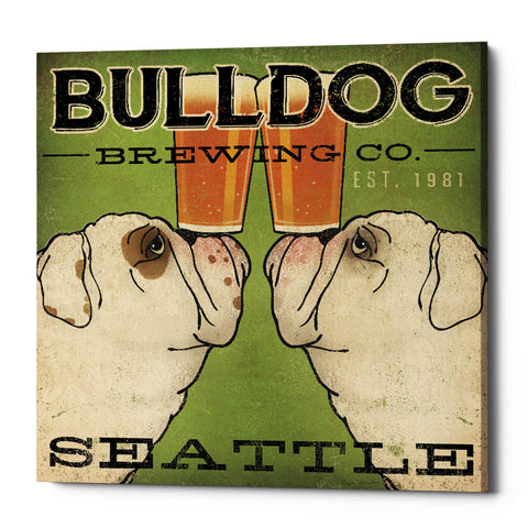 Image of 'Bulldog Brewing Seattle' by Ryan Fowler, Canvas Wall Art