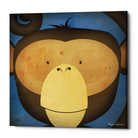 Image of 'Monkey Wow' by Ryan Fowler, Canvas Wall Art