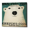 'Polar Bear Soda Co' by Ryan Fowler, Canvas Wall Art