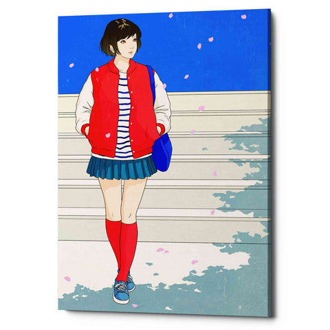 Image of 'Dance in the Wind' by Sai Tamiya, Canvas Wall Art